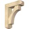 Ekena Millwork Westlake Craftsman Rough Sawn Bracket w/ Offset Brace, Douglas Fir, 6"W x 20"D x 24"H BKT0604X20X24WTL04RDF - alternate 1